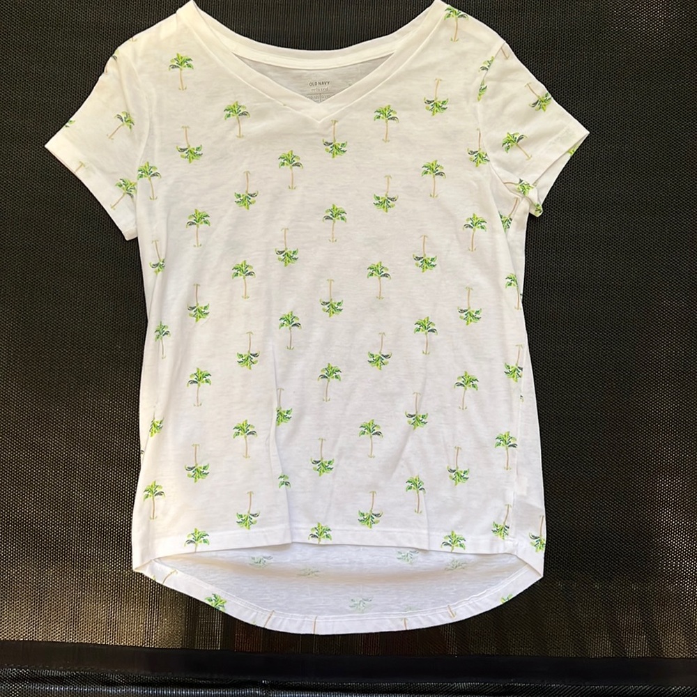 Girls Old Navy Palm Tree T- Shirt